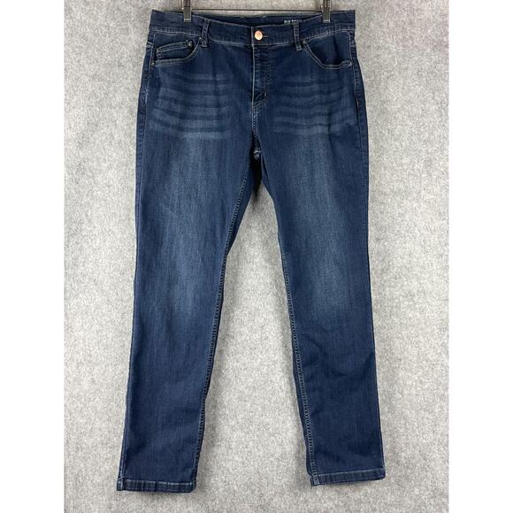 Mugsy Fultons Jeans Mens 38x32 Dark Wash Flex Stretch FLX3NFU Casual - Picture 1 of 14